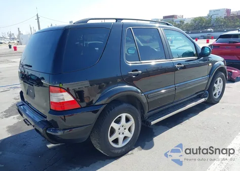 1999 Mercedes-Benz Ml 320 из США, поврежденный, VIN 4JGAB54E9XA054379